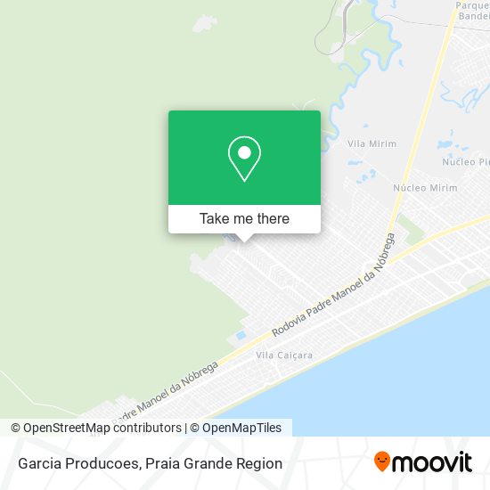 Garcia Producoes map