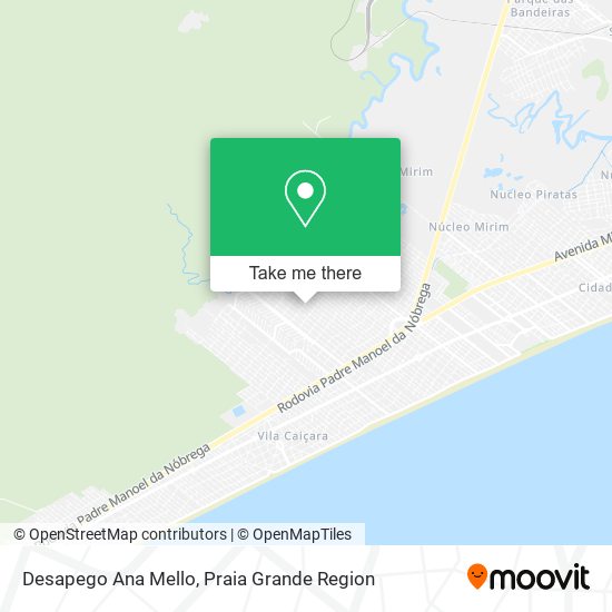 Desapego Ana Mello map