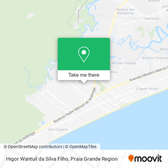 Higor Wantuil da Silva Filho map