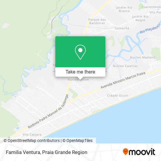 Mapa Familia Ventura