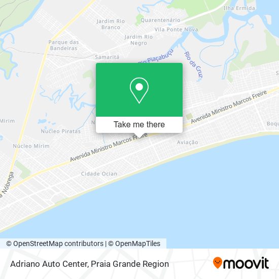 Mapa Adriano Auto Center