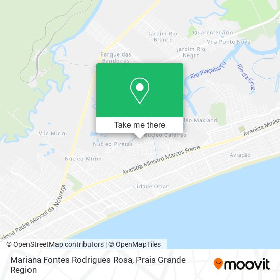 Mariana Fontes Rodrigues Rosa map