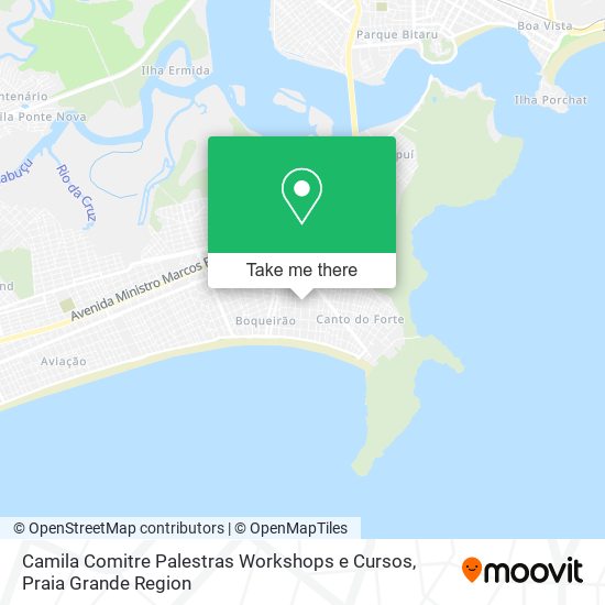 Camila Comitre Palestras Workshops e Cursos map