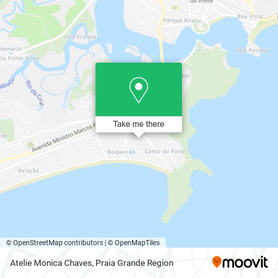 Atelie Monica Chaves map