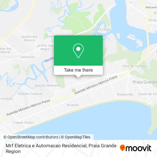 Mrf Eletrica e Automacao Residencial map