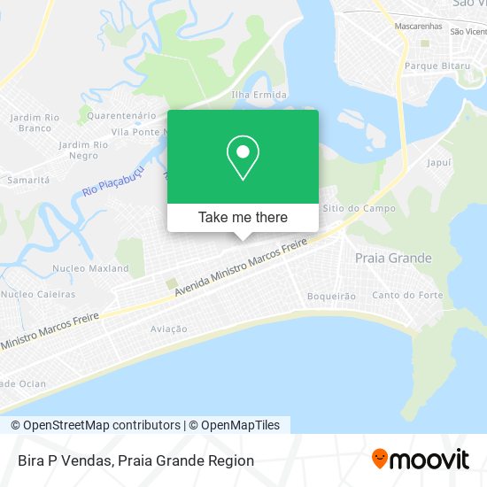 Bira P Vendas map