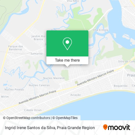 Ingrid Irene Santos da Silva map