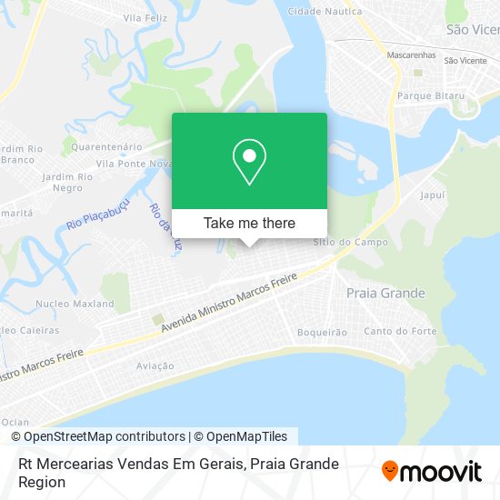 Rt Mercearias Vendas Em Gerais map