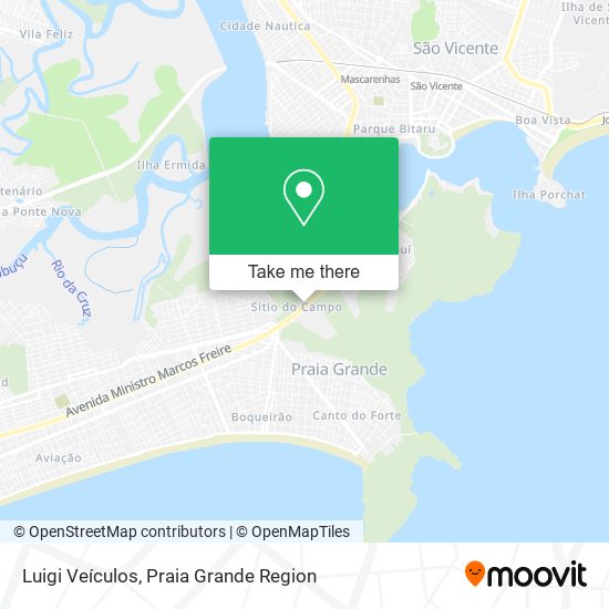 Luigi Veículos map