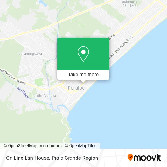 On Line Lan House map