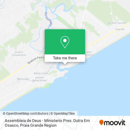 Assembleia de Deus - Ministerio Pres. Dutra Em Osasco map