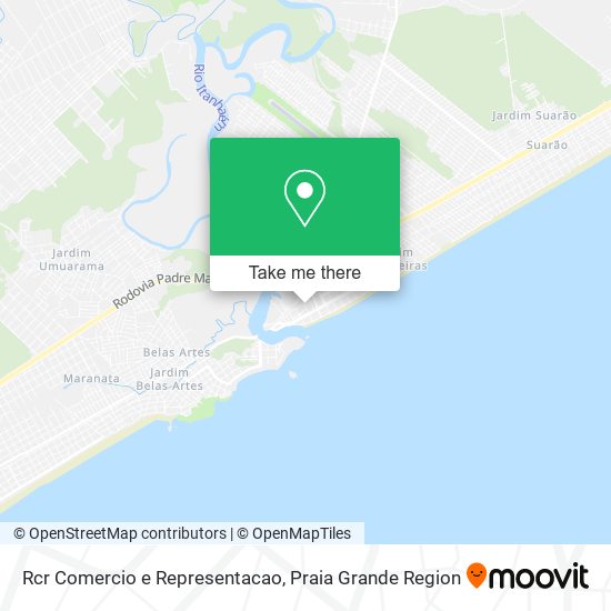 Rcr Comercio e Representacao map