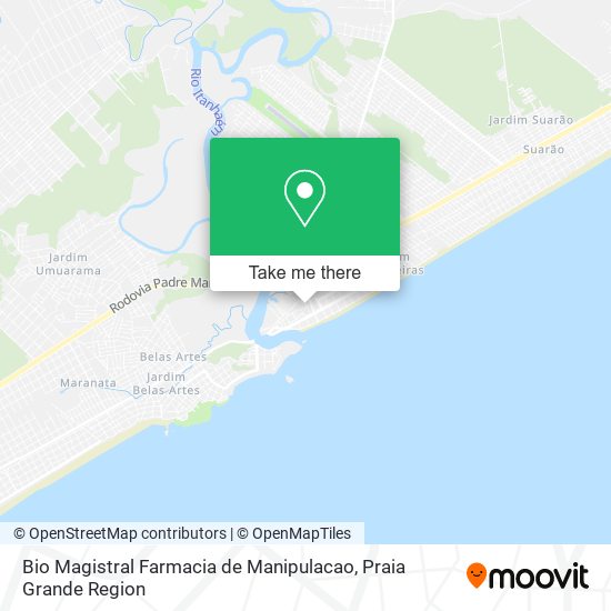 Bio Magistral Farmacia de Manipulacao map