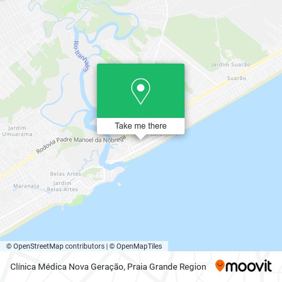 Clínica Médica Nova Geração map