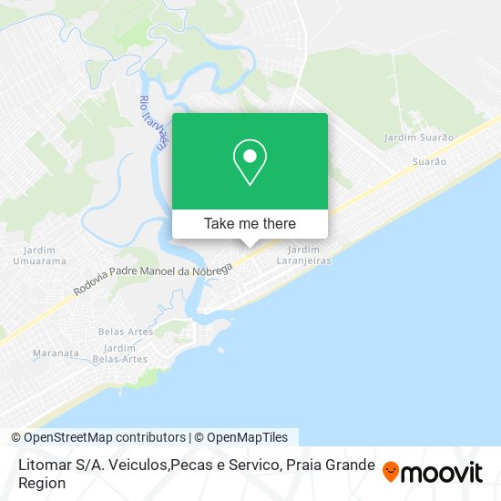 Litomar S / A. Veiculos,Pecas e Servico map