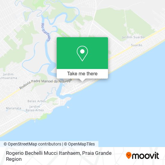 Rogerio Bechelli Mucci Itanhaem map