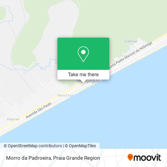 Morro da Padroeira map