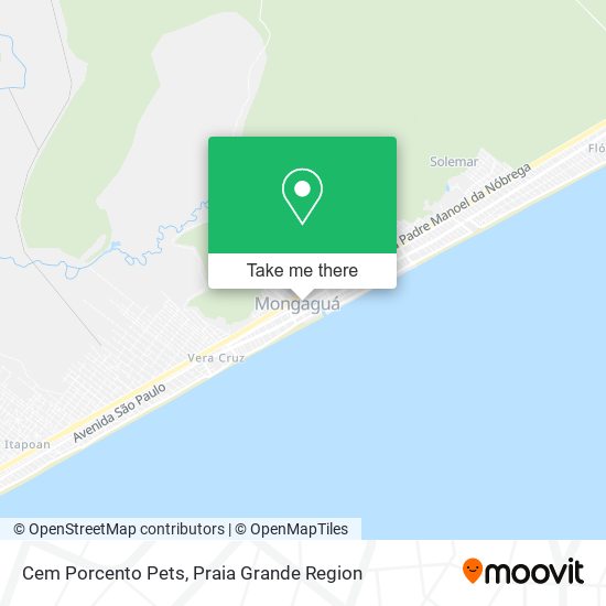 Cem Porcento Pets map