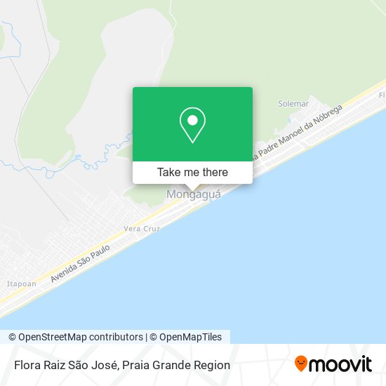 Flora Raiz São José map