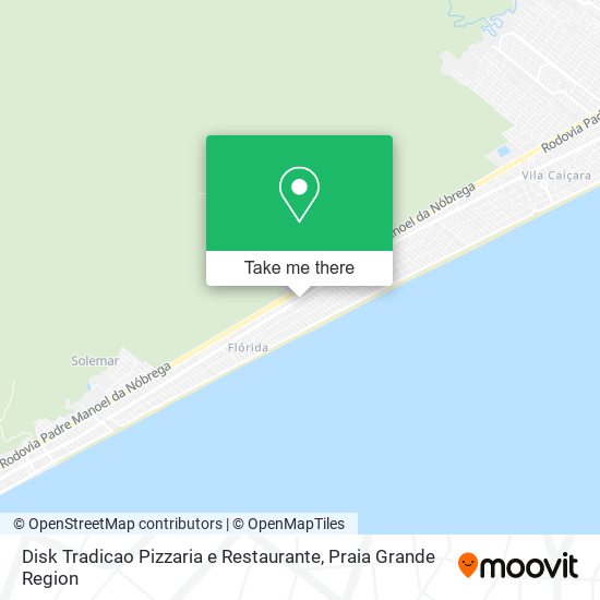 Disk Tradicao Pizzaria e Restaurante map