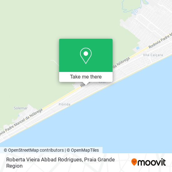 Roberta Vieira Abbad Rodrigues map