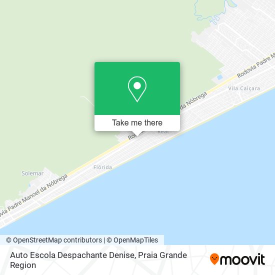 Auto Escola Despachante Denise map