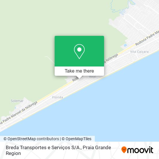 Breda Transportes e Serviços S / A. map