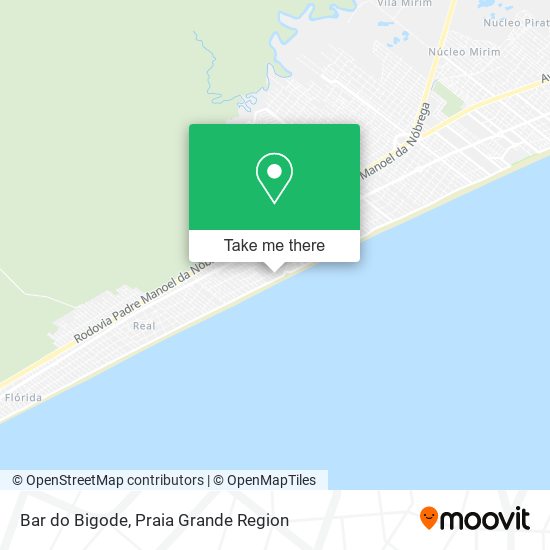 Mapa Bar do Bigode