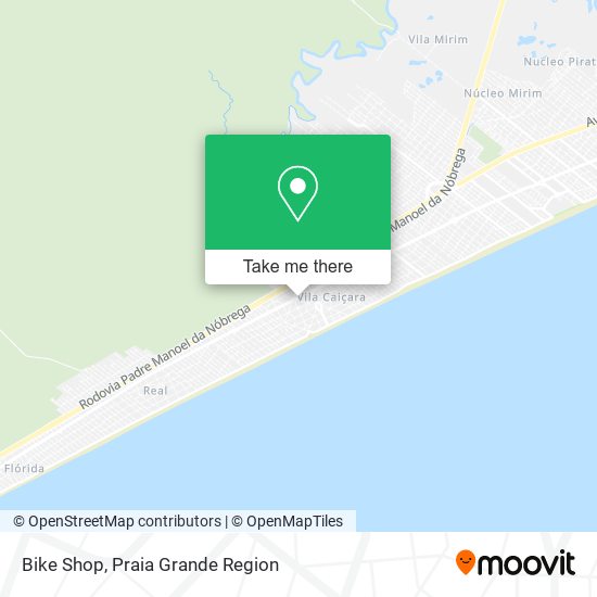 Bike Shop map