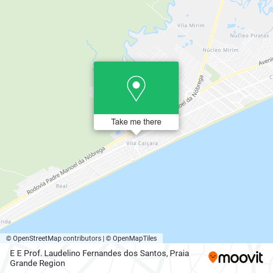 E E Prof. Laudelino Fernandes dos Santos map