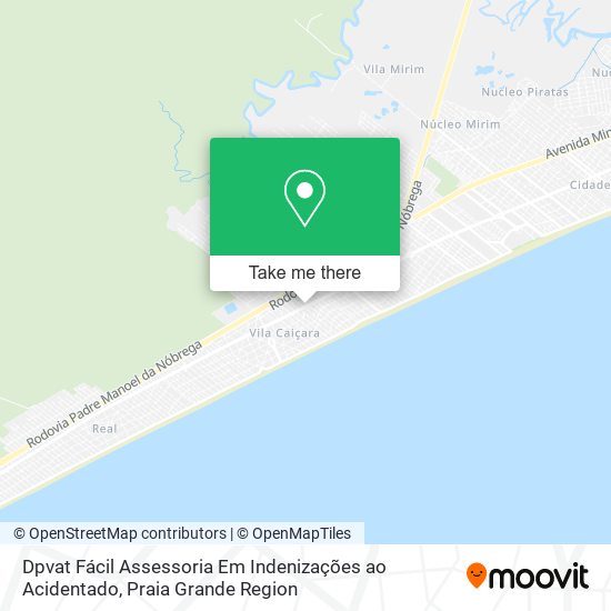 Dpvat Fácil Assessoria Em Indenizações ao Acidentado map