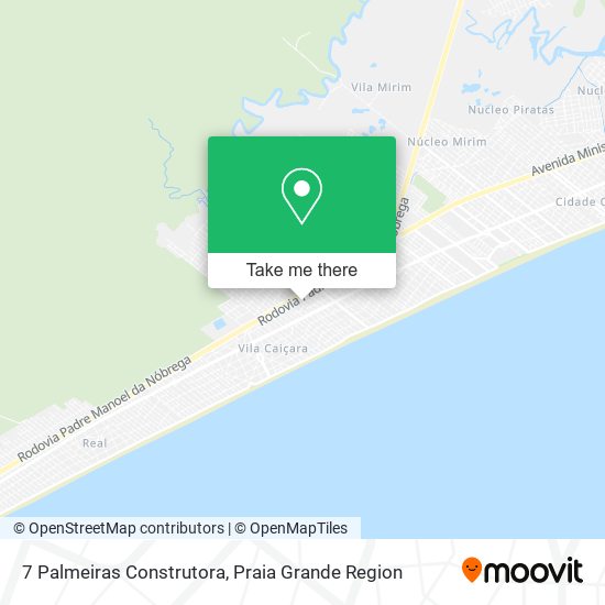 Mapa 7 Palmeiras Construtora