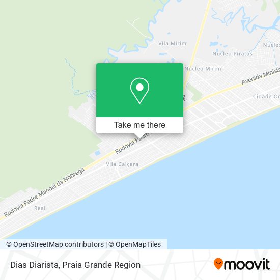 Dias Diarista map