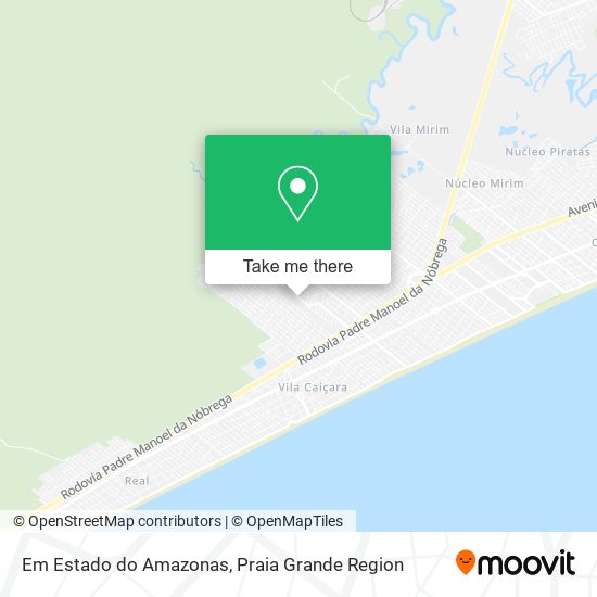 Em Estado do Amazonas map