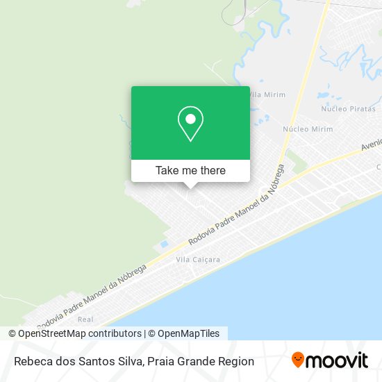 Rebeca dos Santos Silva map