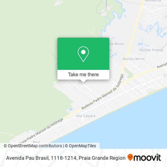 Avenida Pau Brasil, 1118-1214 map