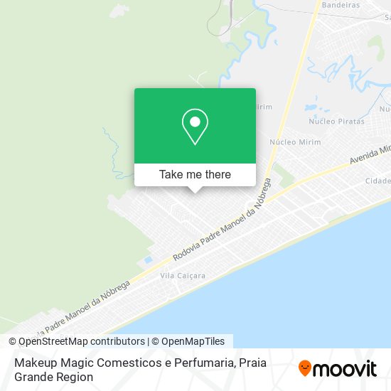 Makeup Magic Comesticos e Perfumaria map