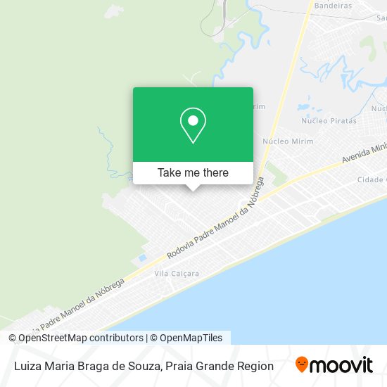 Mapa Luiza Maria Braga de Souza