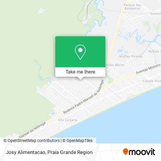 Josy Alimentacao map