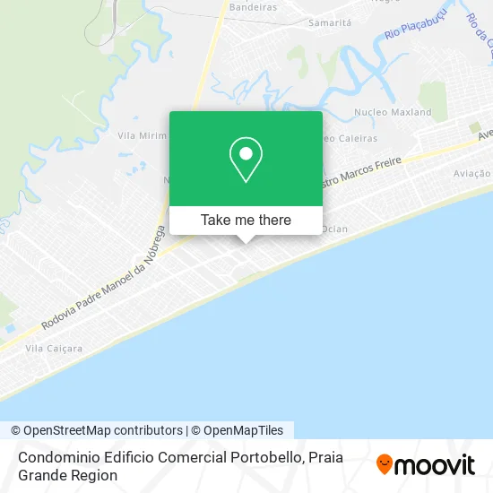 Condominio Edificio Comercial Portobello map