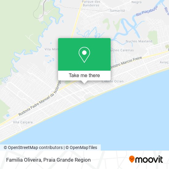 Mapa Familia Oliveira