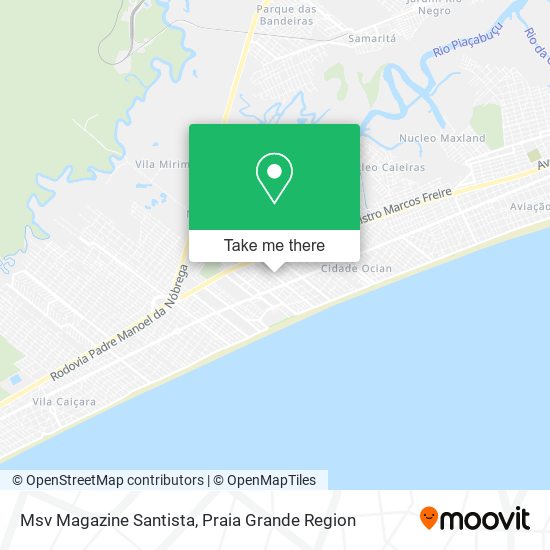 Msv Magazine Santista map