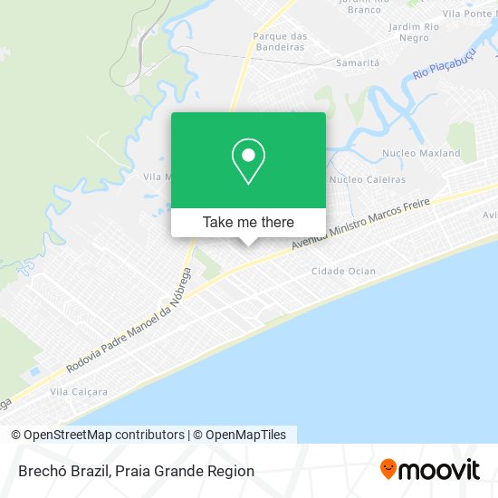 Brechó Brazil map