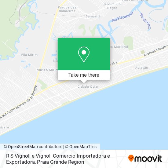 R S Vignoli e Vignoli Comercio Importadora e Exportadora map