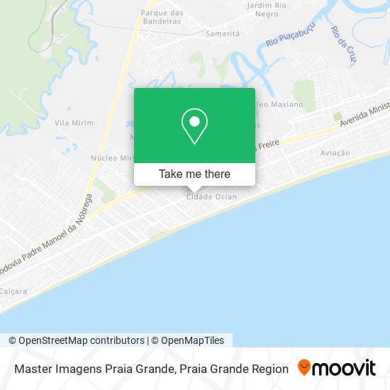 Master Imagens Praia Grande map