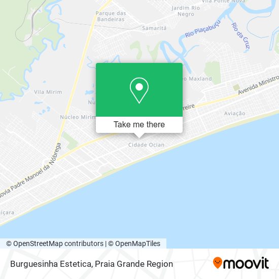 Burguesinha Estetica map