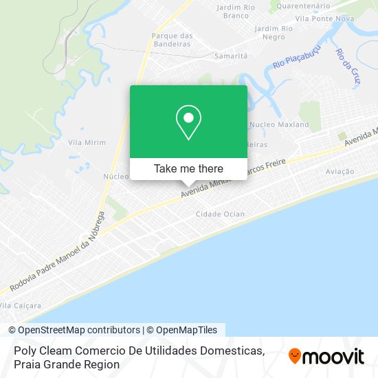 Poly Cleam Comercio De Utilidades Domesticas map