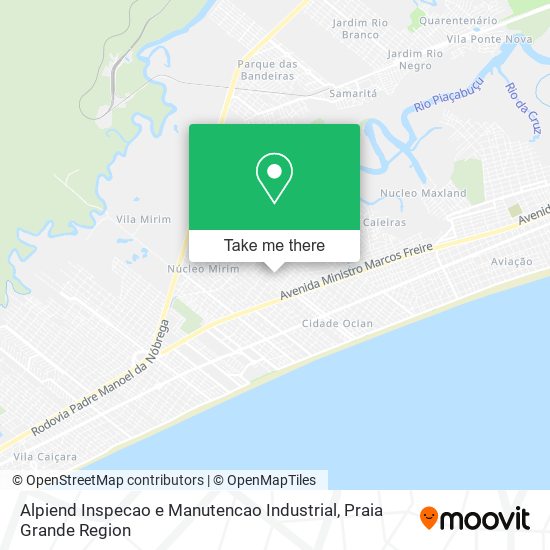 Alpiend Inspecao e Manutencao Industrial map