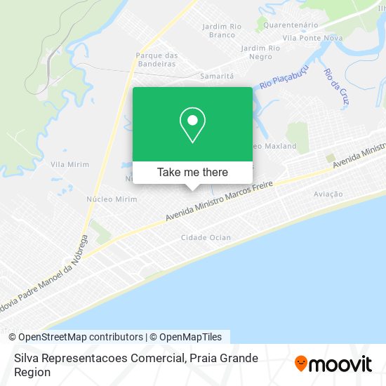 Mapa Silva Representacoes Comercial