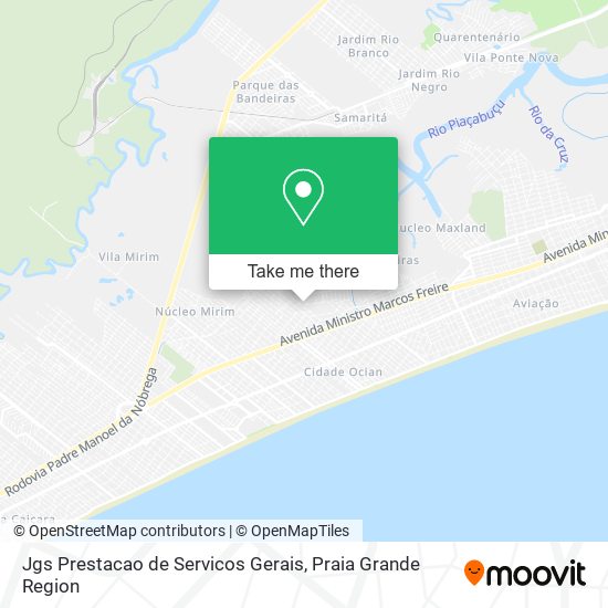 Jgs Prestacao de Servicos Gerais map